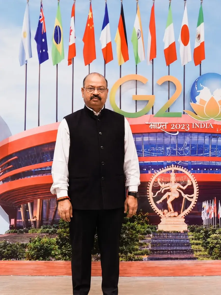 Mr. Pankaj Kumar, Company Director of Span Styles, at the G20 India 2023 summit